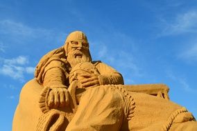 sand sculpture as a work of art