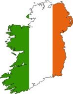 Ireland Map drawing