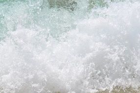 Wavy Sea Water