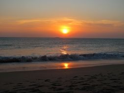 Picture of the afterglow