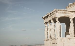 greek building with columns