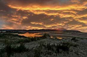 fascinating Yellow Clouds