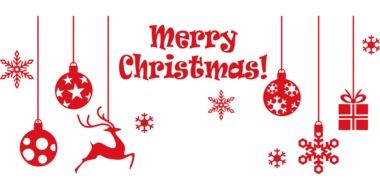 xmas greeting card with a reindeer
