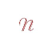 Clipart of Candycane Letter N