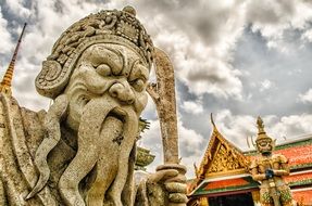 Chinese Giant statue