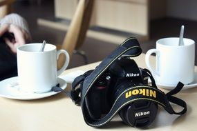 Coffee and Camera Nikon