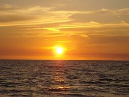 fascinating Orange sun