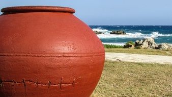 pottery on the Nissi beach