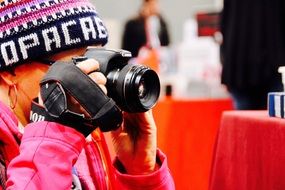 tourist with a camera