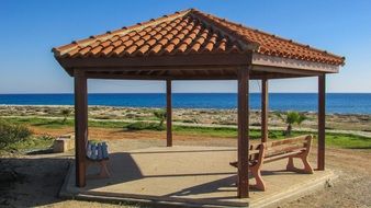 resting site on the beach in Ayia Napa