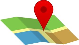 Map Pin Icon drawing