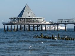 offshore restaurant on the Usedom island