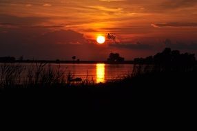 Sunset Himmel Solar