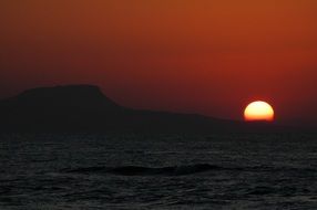 charming Crete Sunset