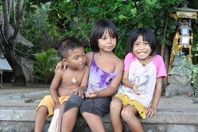 Bali children
