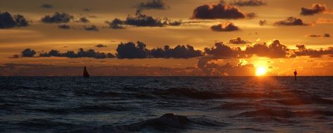 sunset siesta on the Florida Beach