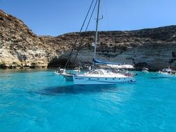 Lampedusa seascape