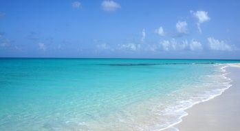 Landscape of beach in Turks And Caicos