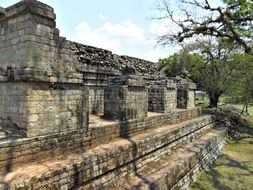 stone ruins in honduras
