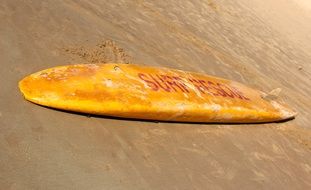 orange Surfboard