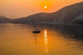 Sunset Worbarrow Bay