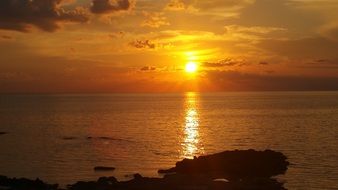 caribbean Sea Sunset