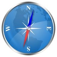 Compass Navigation Pointer drawing