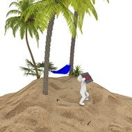 graphic image of summer holiday
