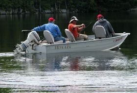 Fishing Boat Camping