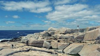 rocky coast peggy's cove