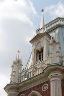 castle architecture in tsaritsyno