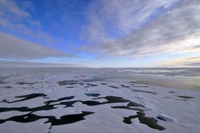 picturesque Arctic Ocean