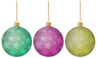 Christmas Holiday decoration with stars