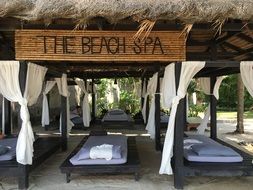 the beach spa