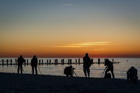 Beach Sunset Photographer Sea