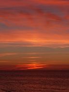fantastic Orange Sky