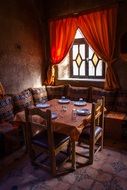 traditional restaurant in Morocco