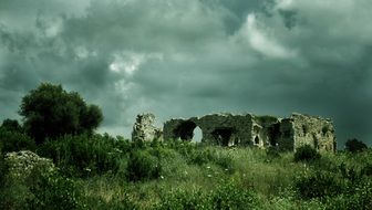 Ruin Turkish Side