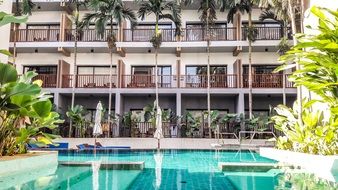unusual beauty Swimming Pool in Hotel