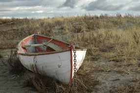 Weathered Rowboat