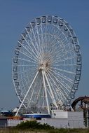 Ferris Wheel in the amusement park