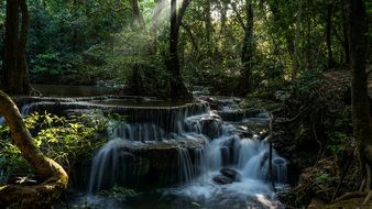 waterfall huai may hamina as a tourist attraction