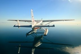 seaplane on the ocean in queensland