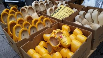 Holland wooden clogs