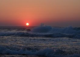 Greece Crete Sunset