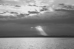 Water Sea Ocean Lake Clouds