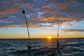 Morning Fishing Sunrise