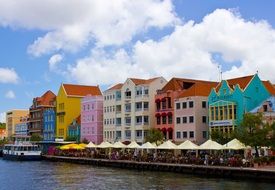Summer vacation on a Caribbean sea