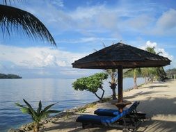 place to relax on the tropical coast