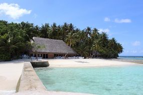 Maldives paradise Beach